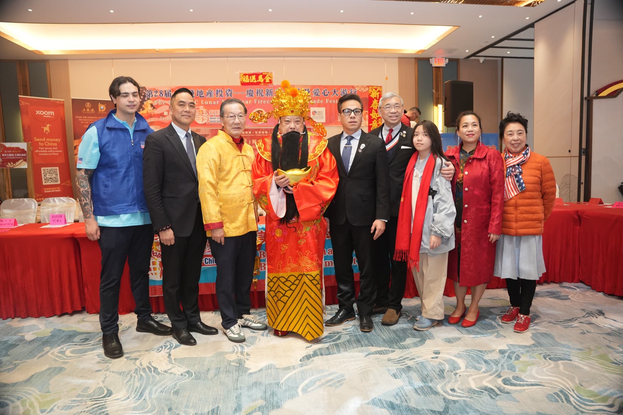 Group photo of attending guests