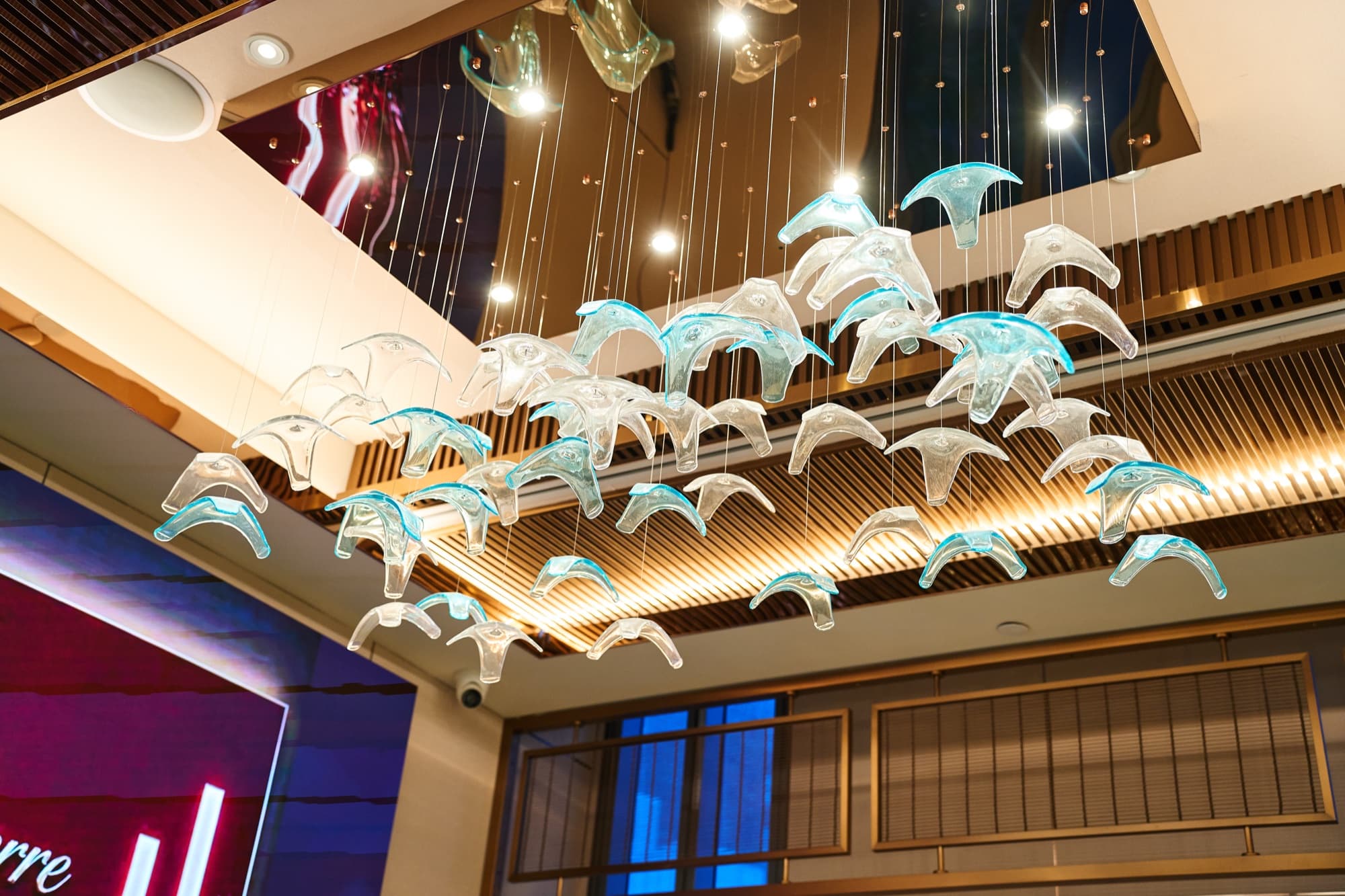 Chandelier from an angle